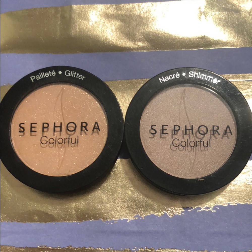 Two Sephora Colorful Eyeshadows 💕